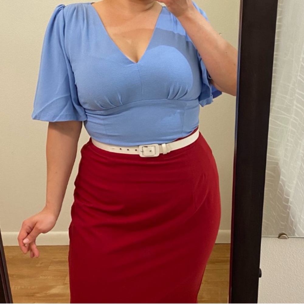 Viva Top (Baby Blue) - Picture 9 of 10